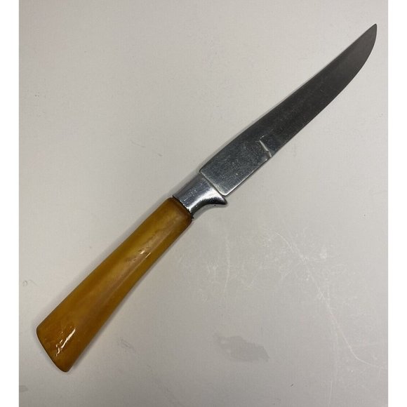 Vtg PEEREDGE Sheffield England Stainless Bakelite Handle Replacement Steak Knife - Picture 6 of 6